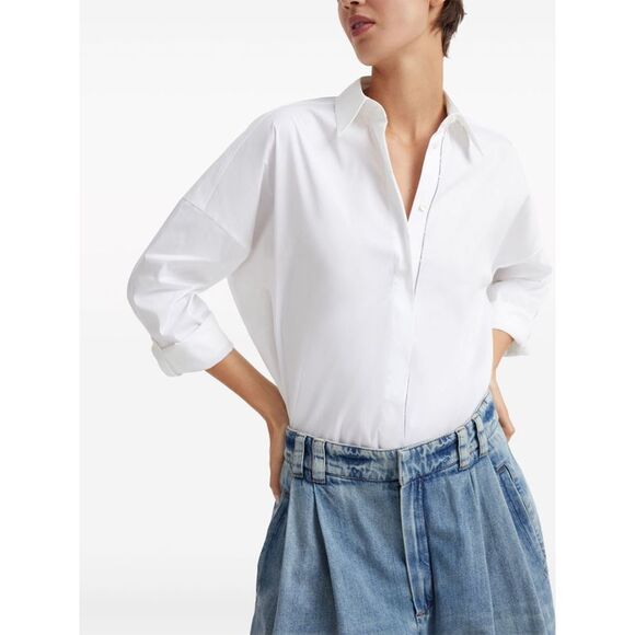 Brunello Cucinelli Women Cotton Shirt